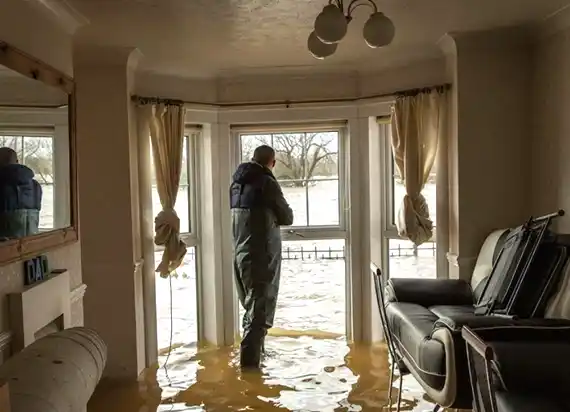 water damage restoration service Blue Grass